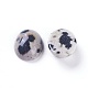 Natural Dalmatian Jasper Cabochons&nbsp;G-L511-B-02-2