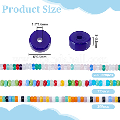 2Bags Imitation Jelly Glass Beads&nbsp;GLAA-PH0004-67