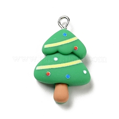 Christmas Opaque Resin Pendants&nbsp;RESI-G043-A05