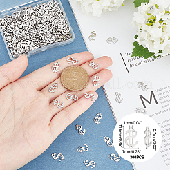 300Pcs 304 Stainless Steel Pendants&nbsp;STAS-UN0022-78