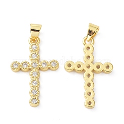 Brass Cubic Zirconia Pendant&nbsp;ZIRC-C021-39G