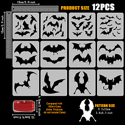PET Hollow Out Drawing Painting Stencils&nbsp;DIY-WH0394-0361