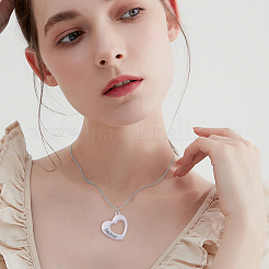 8Pcs 4 Styles Hollow Heart with Word&nbsp;STAS-CJ0001-223