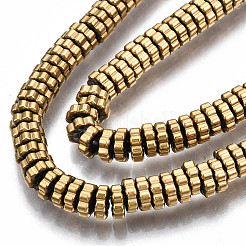 Electroplate Non-magnetic Synthetic Hematite Beads Strands&nbsp;X-G-T114-94G