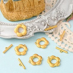 Alloy Toggle Clasps&nbsp;FIND-YW0002-23MG