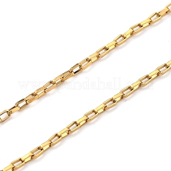 304 Stainless Steel Venetian Chain/Box Chain Necklaces&nbsp;NJEW-JN02976-01