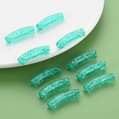 Transparent Crackle Acrylic Beads&nbsp;CACR-S009-001A-N68