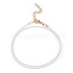 Waxed Cotton Cord Necklace Making&nbsp;MAK-YWC0001-01KC-02