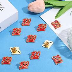 12Pcs Alloy Brooches&nbsp;AJEW-SC0003-83
