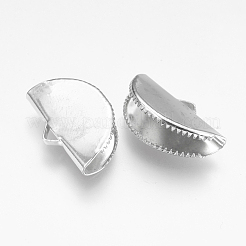 Iron Ribbon Crimp Ends&nbsp;IFIN-I026-02P-A