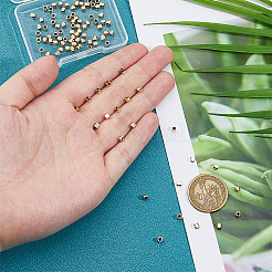 100Pcs Brass Spacer Beads&nbsp;KK-HS0015-30G