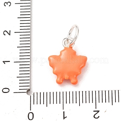Brass Enamel Pendants&nbsp;KK-CBA260B-02P
