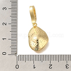 Brass European Dangle Charms Bails&nbsp;KK-K388-57G