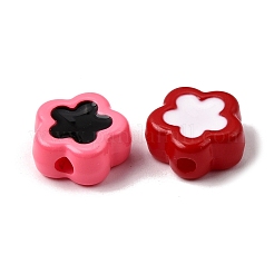 Baking Paint Opaque Acrylic Enamel Beads&nbsp;OACR-H060-02