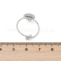 304 Stainless Steel Cuff Rings&nbsp;RJEW-D306-08P