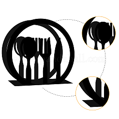 Iron Napkin Holder&nbsp;DJEW-WH0020-003
