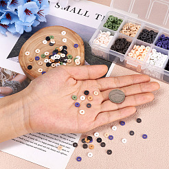 2200~2400Pcs 10 Colors Handmade Polymer Clay Beads&nbsp;CLAY-TA0001-16