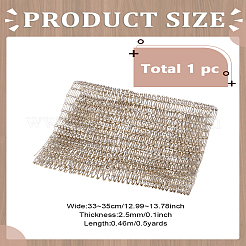 0.5 Yard Polyester Rhinestones Fabric&nbsp;DIY-LP0002-24