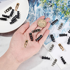 24Pcs 4 Colors Alloy Card Locks&nbsp;FIND-GF0008-49