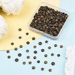 480Pcs 12 Styles Alloy & Brass Bead Cap Sets&nbsp;TIBE-SP0001-20