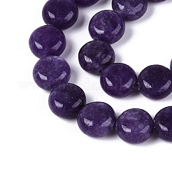 Dyed Natural White Jade Beads Strands&nbsp;G-T143-16A
