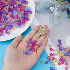 800Pcs Transparent Plastic Beads&nbsp;KY-PA0001-19B
