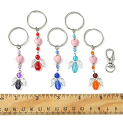 Glass & Acrylic Pendant Keychain&nbsp;KEYC-FS0001-04
