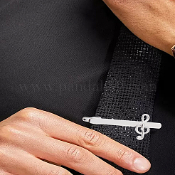 2Pcs Brass Tie Clips&nbsp;AJEW-LP0010-95