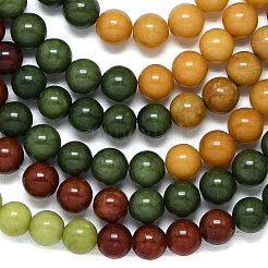 Natural Malaysia Jade Beads Strands&nbsp;G-B165-C07-8mm