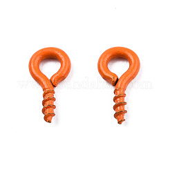 Spray Painted Iron Screw Eye Pin Peg Bails&nbsp;IFIN-N010-002A-12