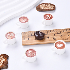 12Pcs 6 Styles Resin Pendants&nbsp;RESI-YW0002-05