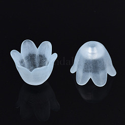 Transparent Acrylic Bead Caps&nbsp;FACR-N005-002D