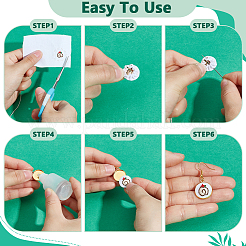 DIY Iron Dangle Earring Making Kits&nbsp;DIY-PH0031-59B