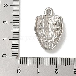 Anti-Tarnish 304 Stainless Steel Pendants&nbsp;STAS-Q334-61P