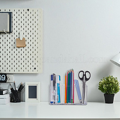 3 Girds Acrylic Multi-functional Desktop Storage Boxes&nbsp;AJEW-WH0695-137B