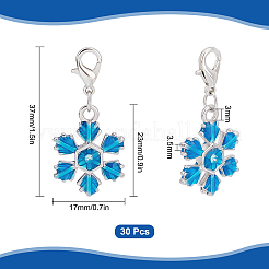 Zinc Alloy Enamel Pendants&nbsp;HJEW-SC0001-17