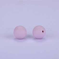 Round Silicone Focal Beads&nbsp;SI-JX0046A-136