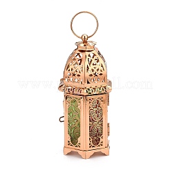 Retro Golden Plated Iron Ramadan Candle Lantern&nbsp;RAMA-PW0001-25A