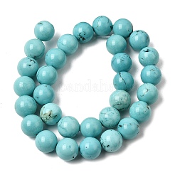 Natural Magnesite Beads Strands&nbsp;G-E384-01-12mm-01