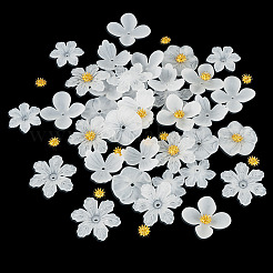 50Pcs 5 Styles Transparent Acrylic Bead Caps&nbsp;MACR-TA0002-88