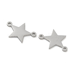 304 Stainless Steel Connector Charms&nbsp;STAS-P433-06P
