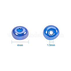 1 Box 6/0 Glass Seed Beads Transparent Colours Lustered Loose Spacer Beads&nbsp;SEED-X0050-4mm-13
