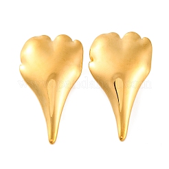 Ion Plating(IP) 304 Stainless Steel Stud Earrings&nbsp;EJEW-G395-04G