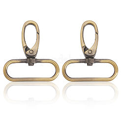 15Pcs Alloy Swivel Clasps&nbsp;FIND-GF0008-19AB