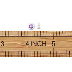 Enamel Style Acrylic Beads&nbsp;SACR-TA0001-02
