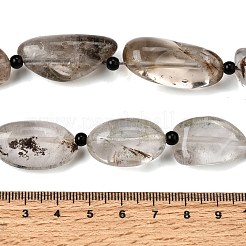 Natural Lodolite Quartz Beads Strands&nbsp;G-F820-M01-03