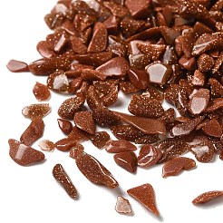 Synthetic Goldstone Chip Beads&nbsp;X-G-I350-01