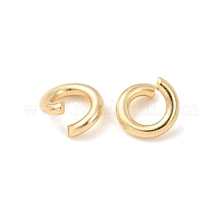 Brass Open Jump Rings&nbsp;KK-G604-08G-01