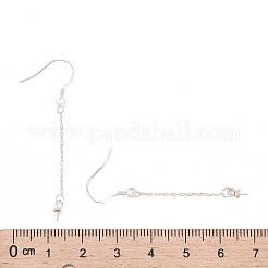 925 Sterling Silver Earring Hooks Findings&nbsp;STER-I014-26S