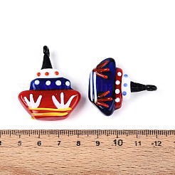 Handmade Lampwork Pendants&nbsp;LAMP-T024-04M